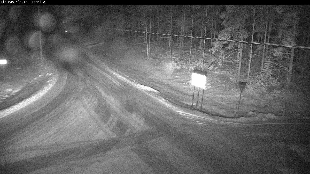 Weather Camera Image Road 849 Yli-Ii, Tannila, Oulu, Pohjois-Pohjanmaa