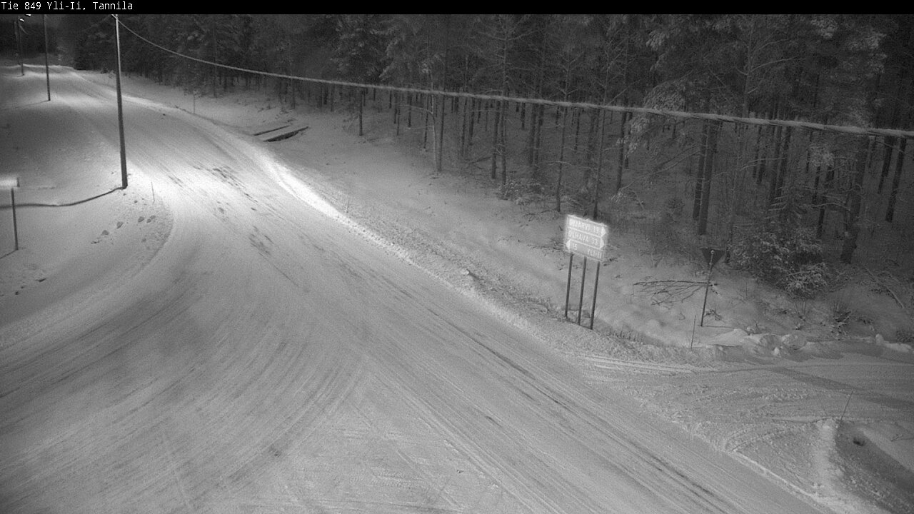 Kelikamerat Kuva Tie 849 Yli-Ii, Tannila, Oulu, Pohjois-Pohjanmaa