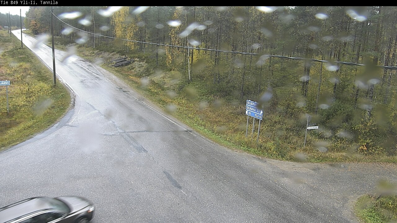 Weather Camera Image Road 849 Yli-Ii, Tannila, Oulu, Pohjois-Pohjanmaa