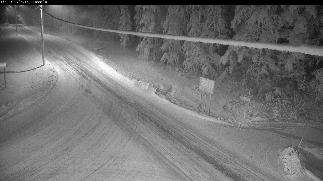 Weather Camera Image Road 849 Yli-Ii, Tannila, Oulu, Pohjois-Pohjanmaa