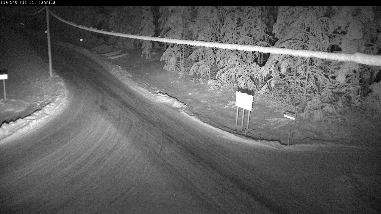Weather Camera Image Road 849 Yli-Ii, Tannila, Oulu, Pohjois-Pohjanmaa
