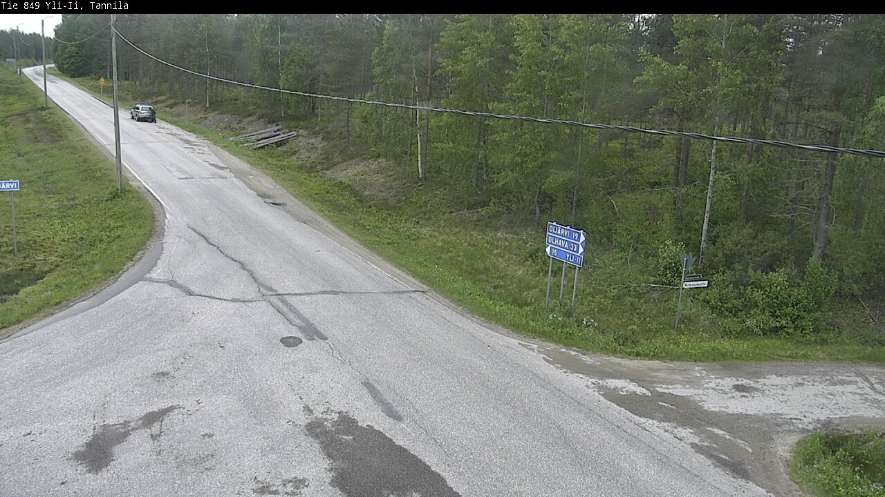 Kelikamerat Kuva Tie 849 Yli-Ii, Tannila, Oulu, Pohjois-Pohjanmaa