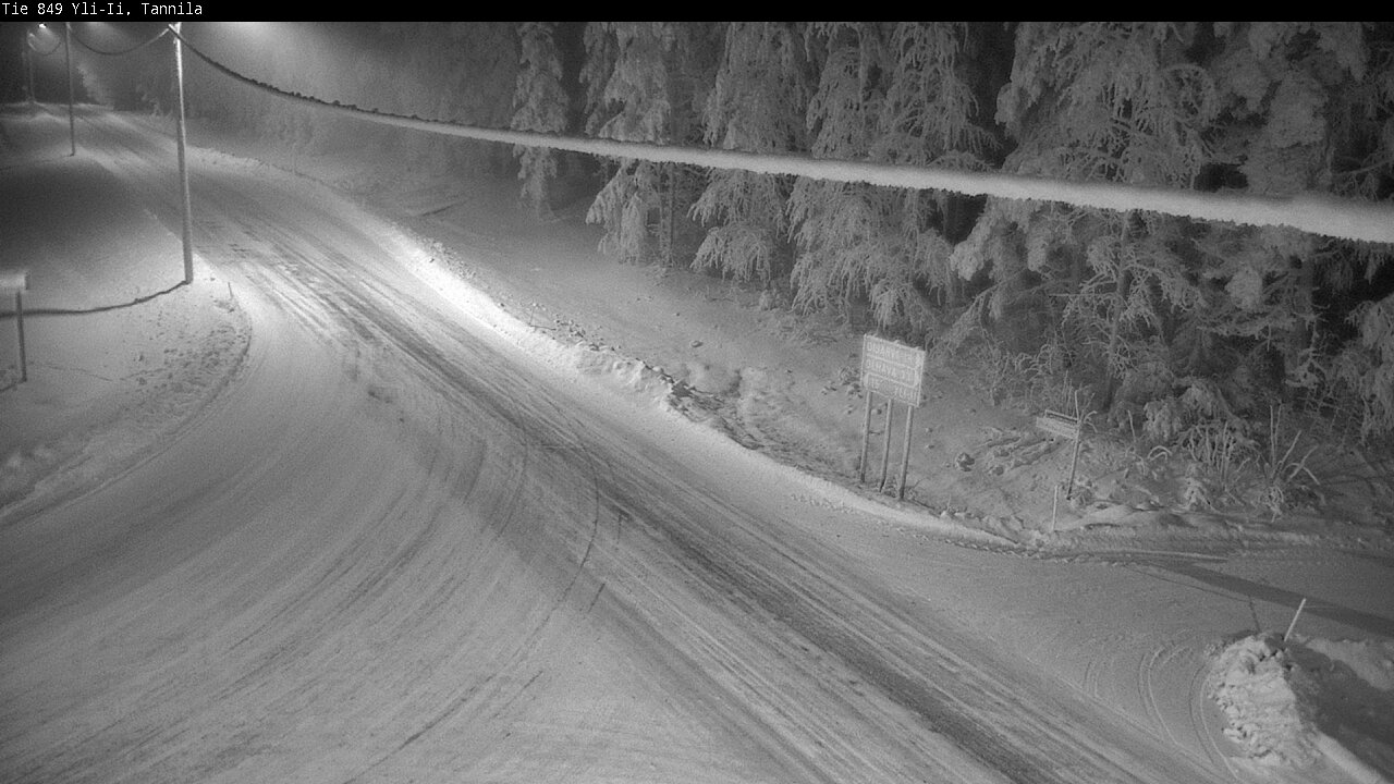 Weather Camera Image Road 849 Yli-Ii, Tannila, Oulu, Pohjois-Pohjanmaa