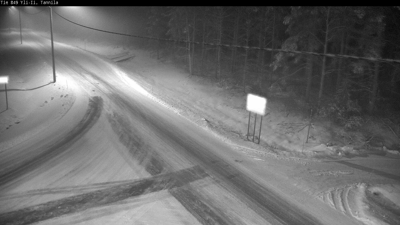 Weather Camera Image Road 849 Yli-Ii, Tannila, Oulu, Pohjois-Pohjanmaa