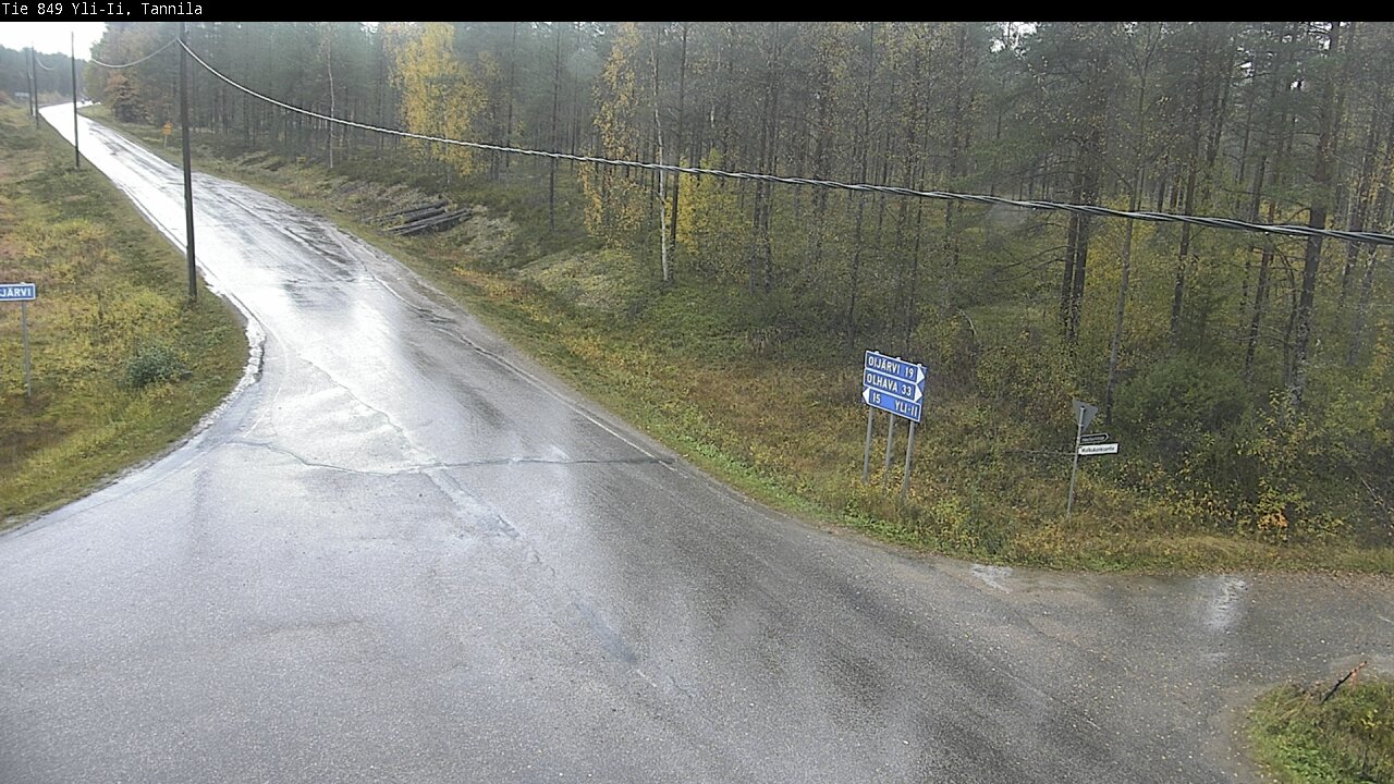 Kelikamerat Kuva Tie 849 Yli-Ii, Tannila, Oulu, Pohjois-Pohjanmaa