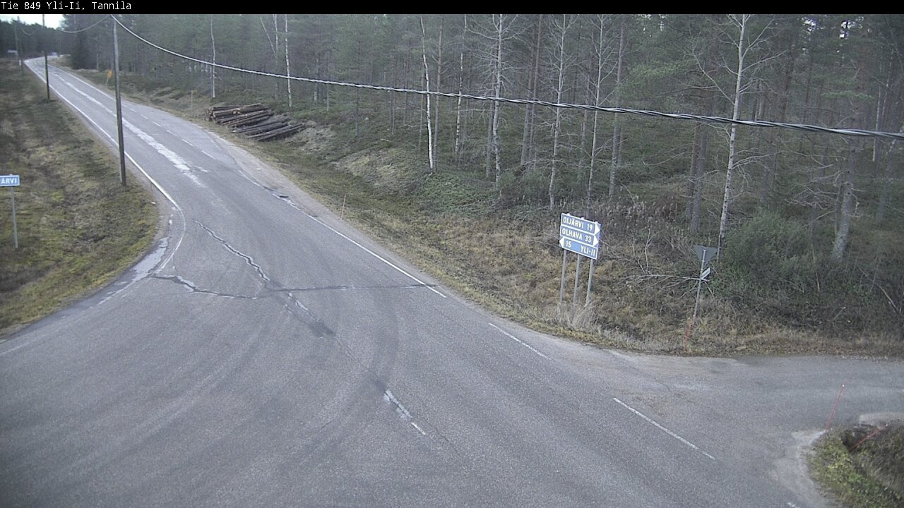 Kelikamerat Kuva Tie 849 Yli-Ii, Tannila, Oulu, Pohjois-Pohjanmaa