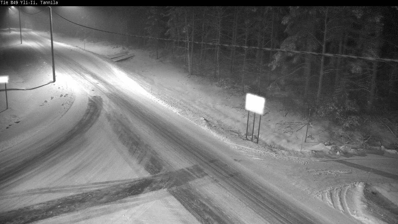 Weather Camera Image Road 849 Yli-Ii, Tannila, Oulu, Pohjois-Pohjanmaa