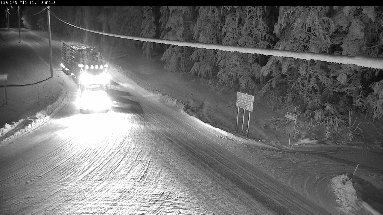 Kelikamerat Kuva Tie 849 Yli-Ii, Tannila, Oulu, Pohjois-Pohjanmaa