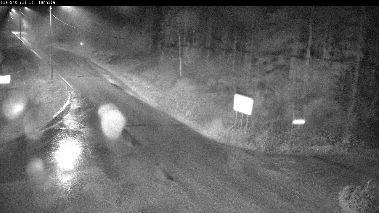 Weather Camera Image Väg 849 Yli-Ii, Tannila, Oulu, Pohjois-Pohjanmaa