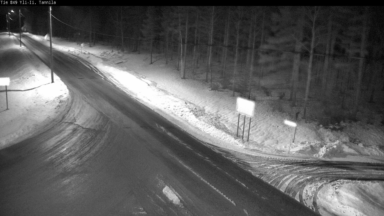 Weather Camera Image Road 849 Yli-Ii, Tannila, Oulu, Pohjois-Pohjanmaa