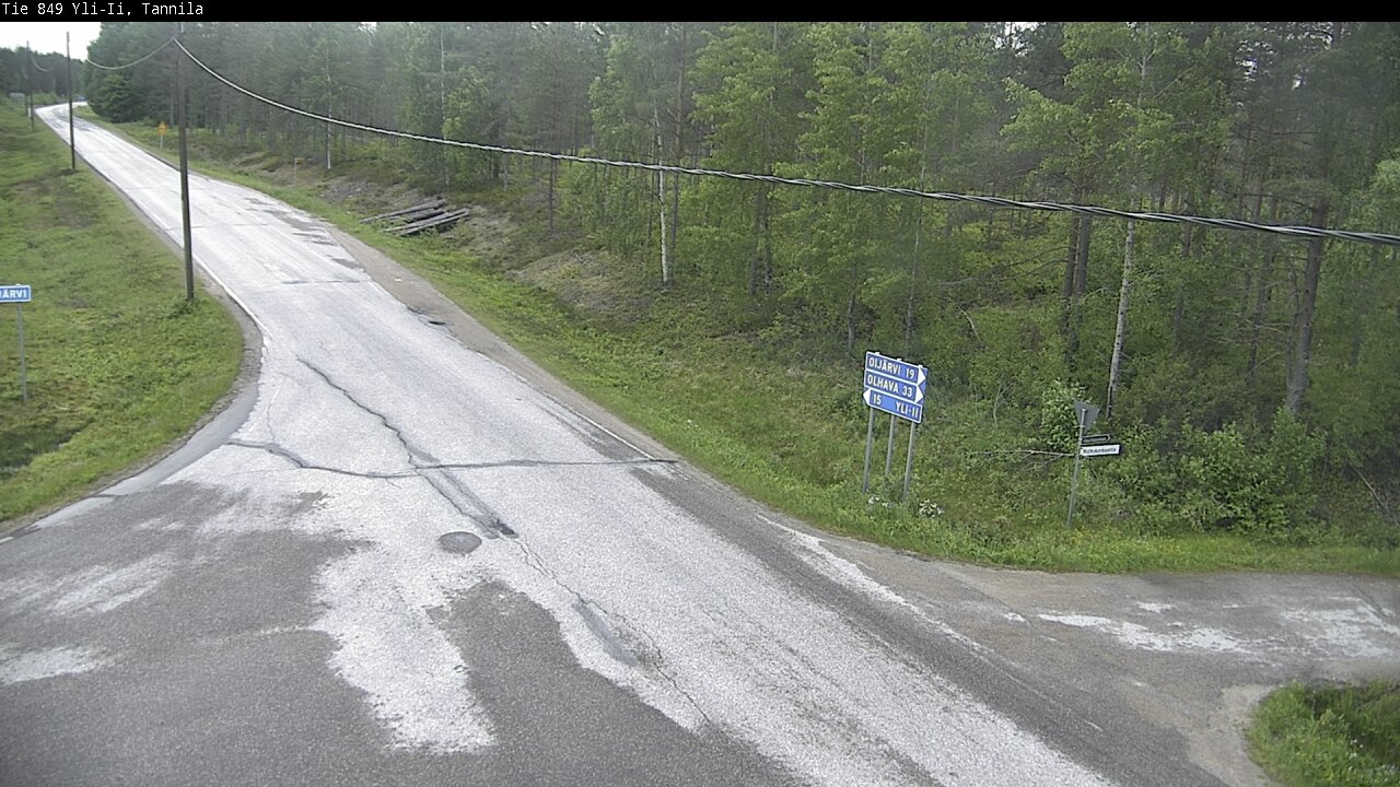 Kelikamerat Kuva Tie 849 Yli-Ii, Tannila, Oulu, Pohjois-Pohjanmaa