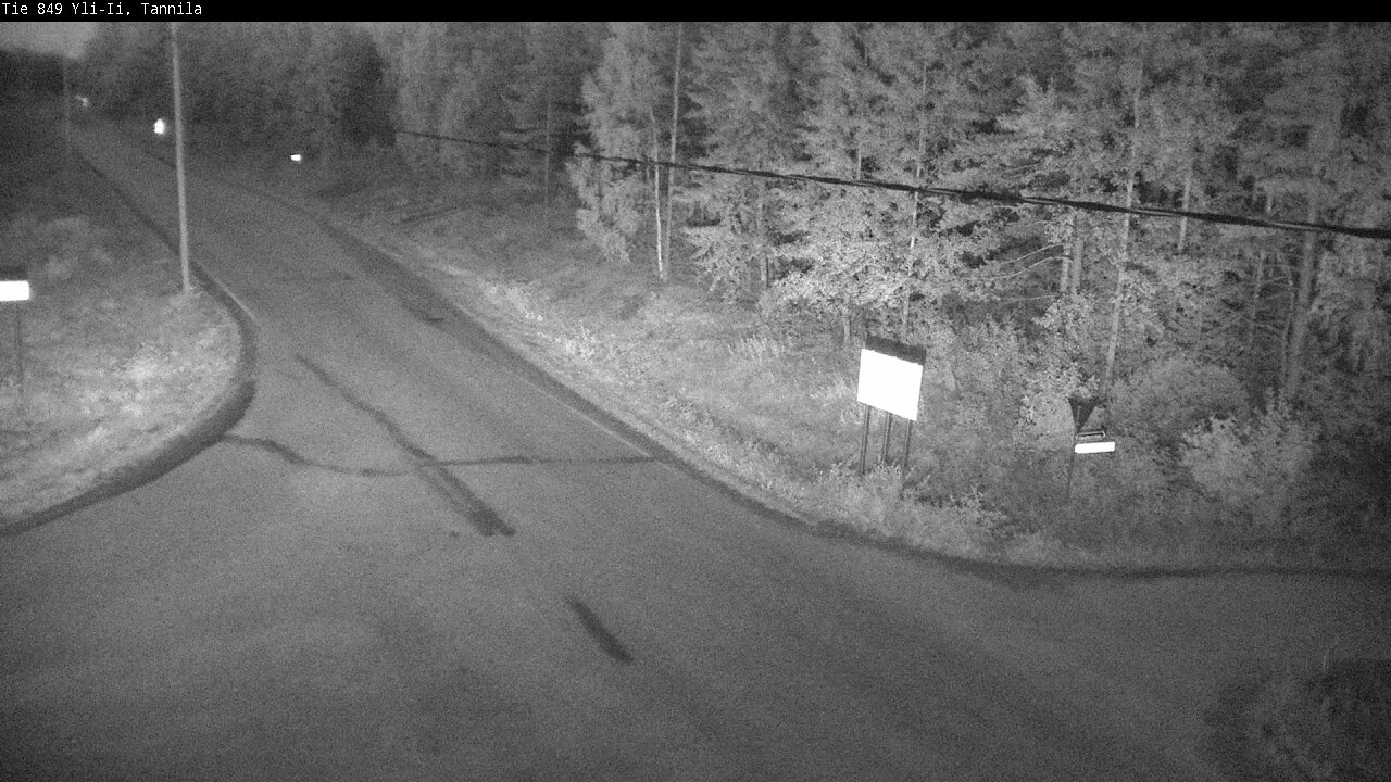 Weather Camera Image Road 849 Yli-Ii, Tannila, Oulu, Pohjois-Pohjanmaa