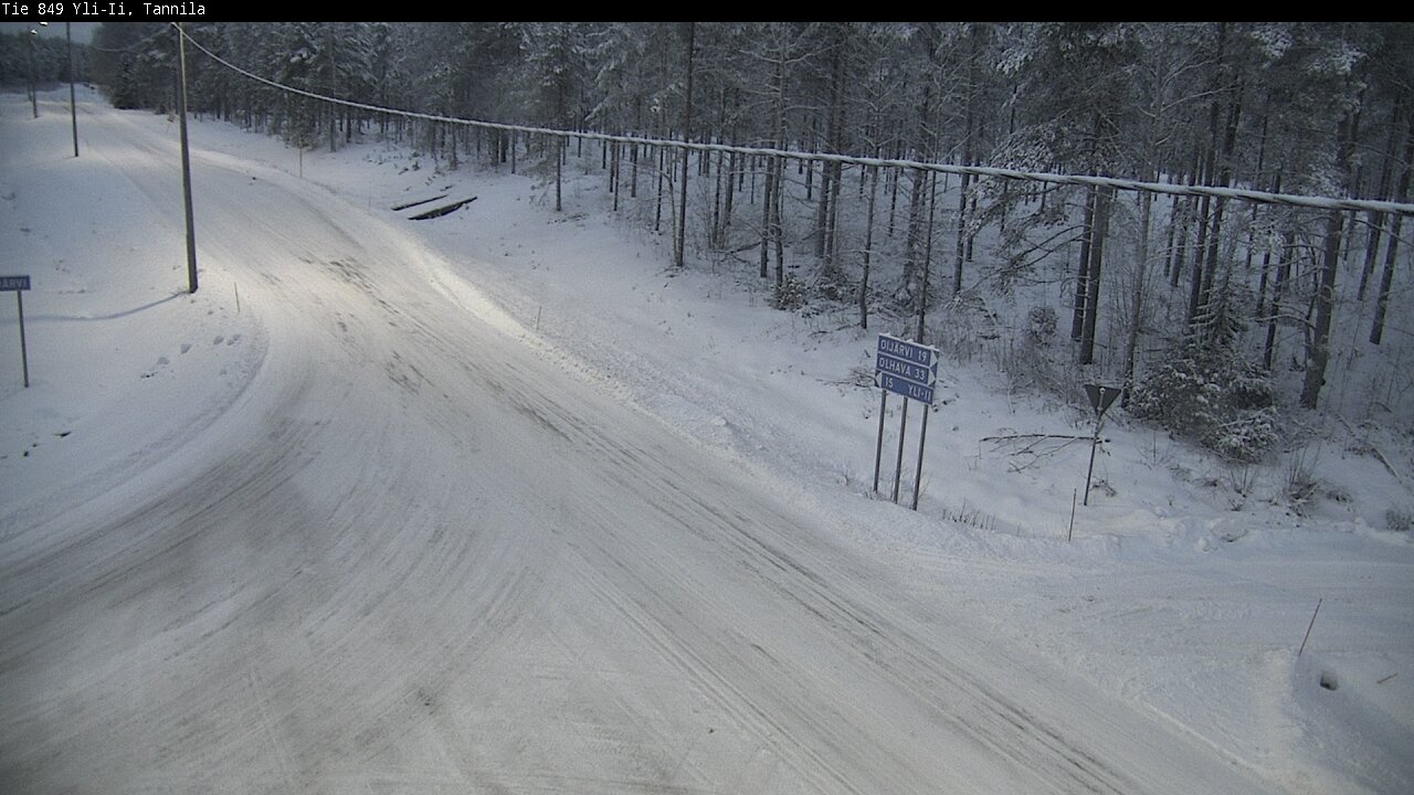 Kelikamerat Kuva Tie 849 Yli-Ii, Tannila, Oulu, Pohjois-Pohjanmaa
