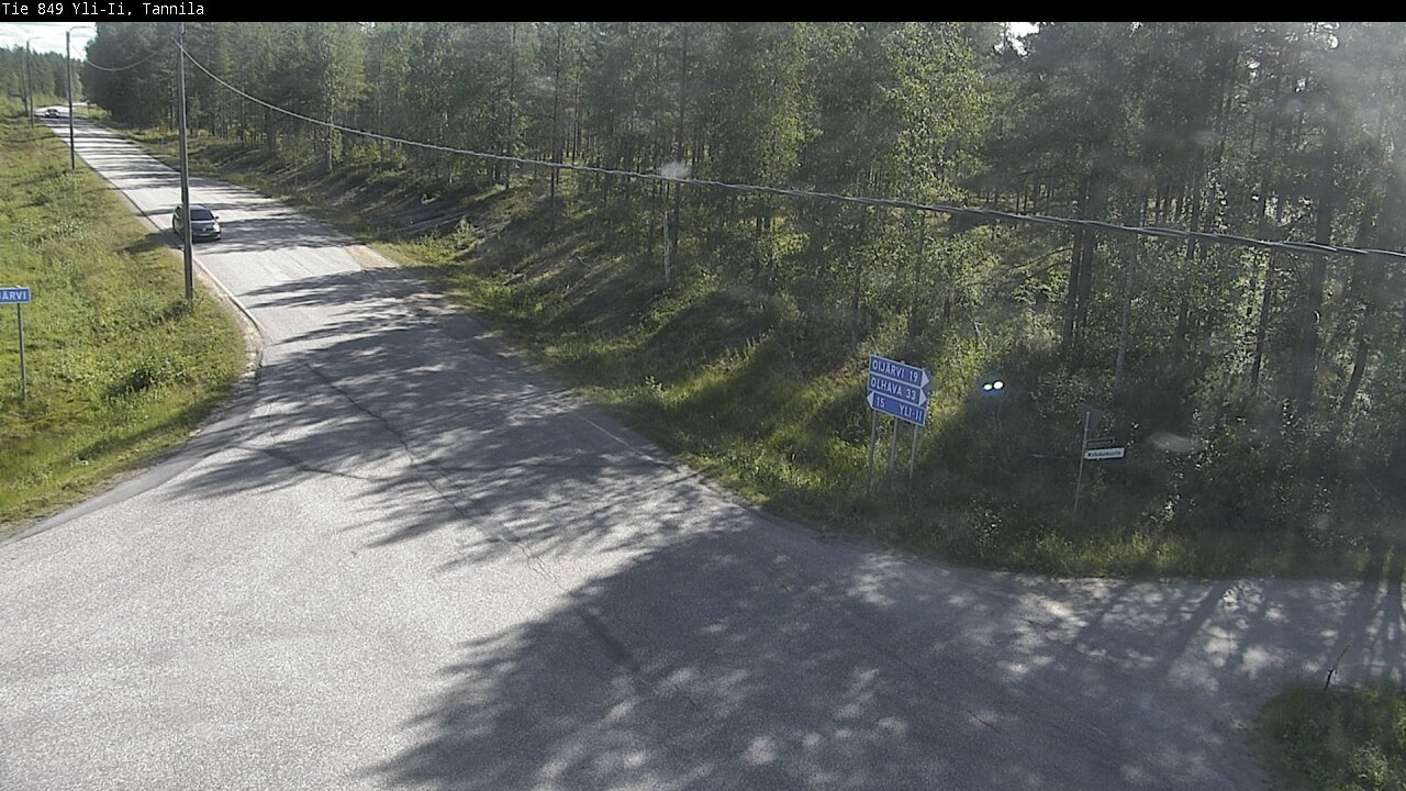 Weather Camera Image Road 849 Yli-Ii, Tannila, Oulu, Pohjois-Pohjanmaa
