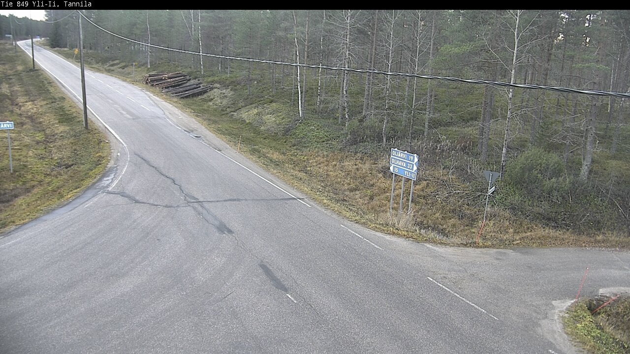 Kelikamerat Kuva Tie 849 Yli-Ii, Tannila, Oulu, Pohjois-Pohjanmaa