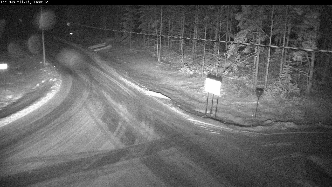 Weather Camera Image Road 849 Yli-Ii, Tannila, Oulu, Pohjois-Pohjanmaa