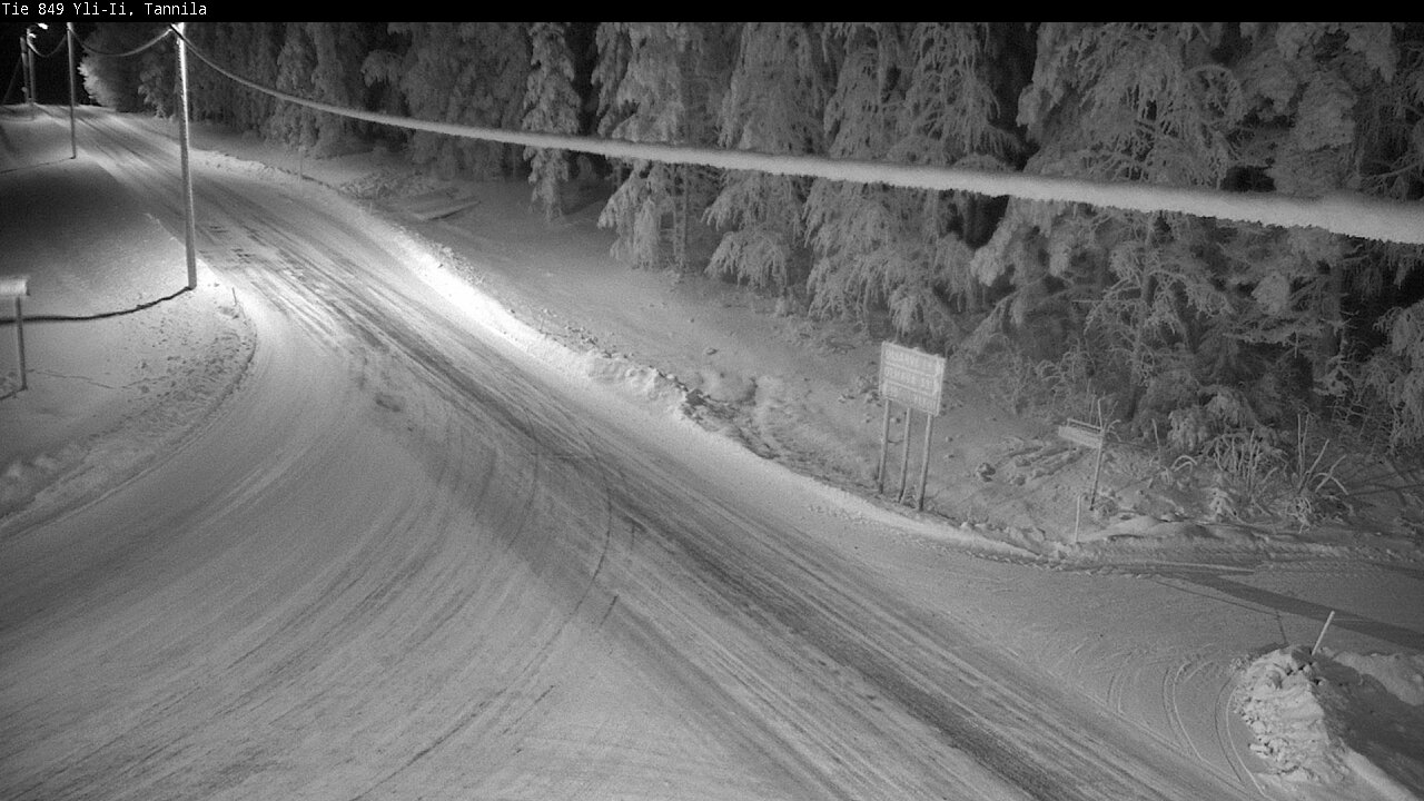 Weather Camera Image Road 849 Yli-Ii, Tannila, Oulu, Pohjois-Pohjanmaa