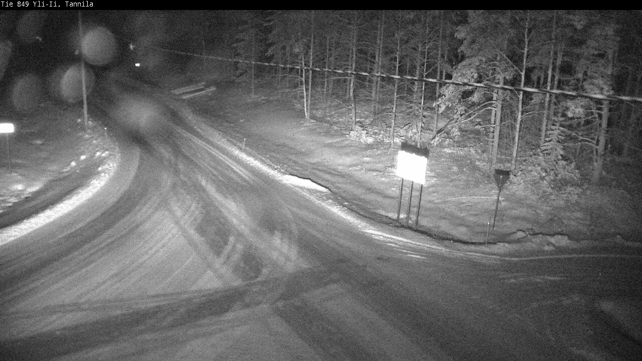 Weather Camera Image Road 849 Yli-Ii, Tannila, Oulu, Pohjois-Pohjanmaa