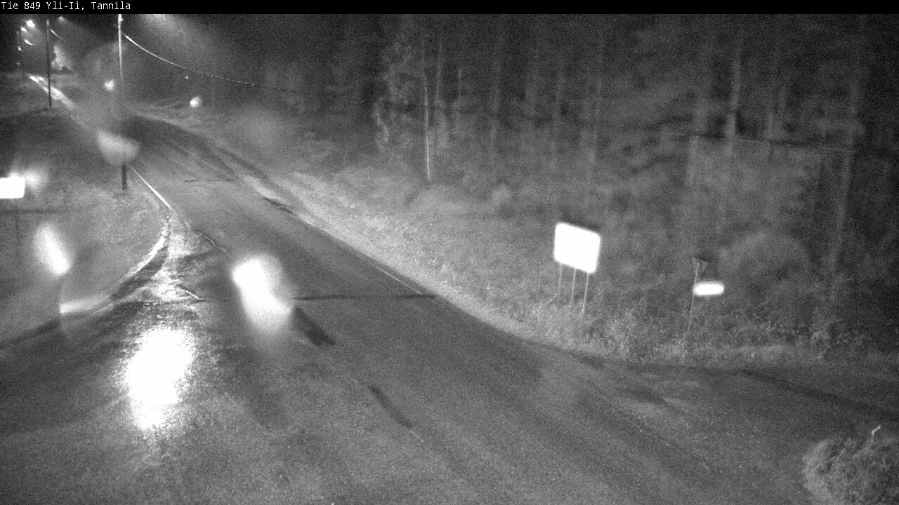 Weather Camera Image Väg 849 Yli-Ii, Tannila, Oulu, Pohjois-Pohjanmaa