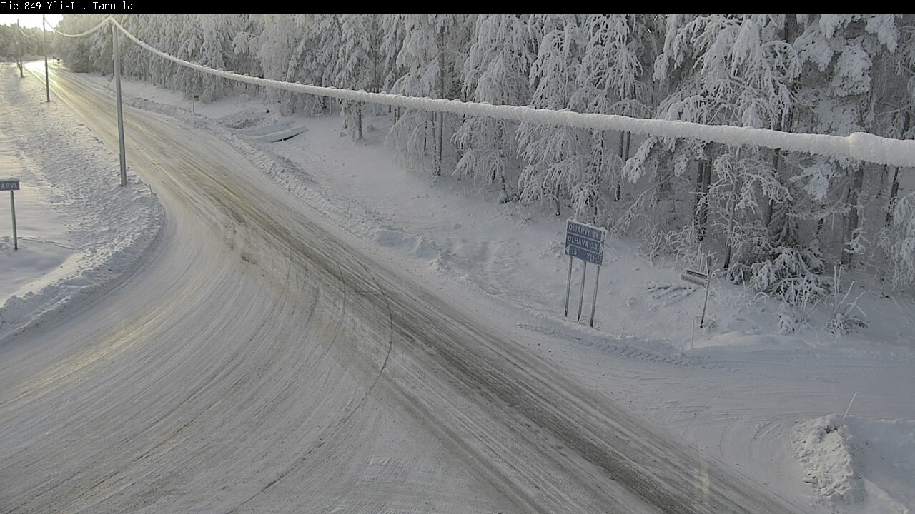 Kelikamerat Kuva Tie 849 Yli-Ii, Tannila, Oulu, Pohjois-Pohjanmaa