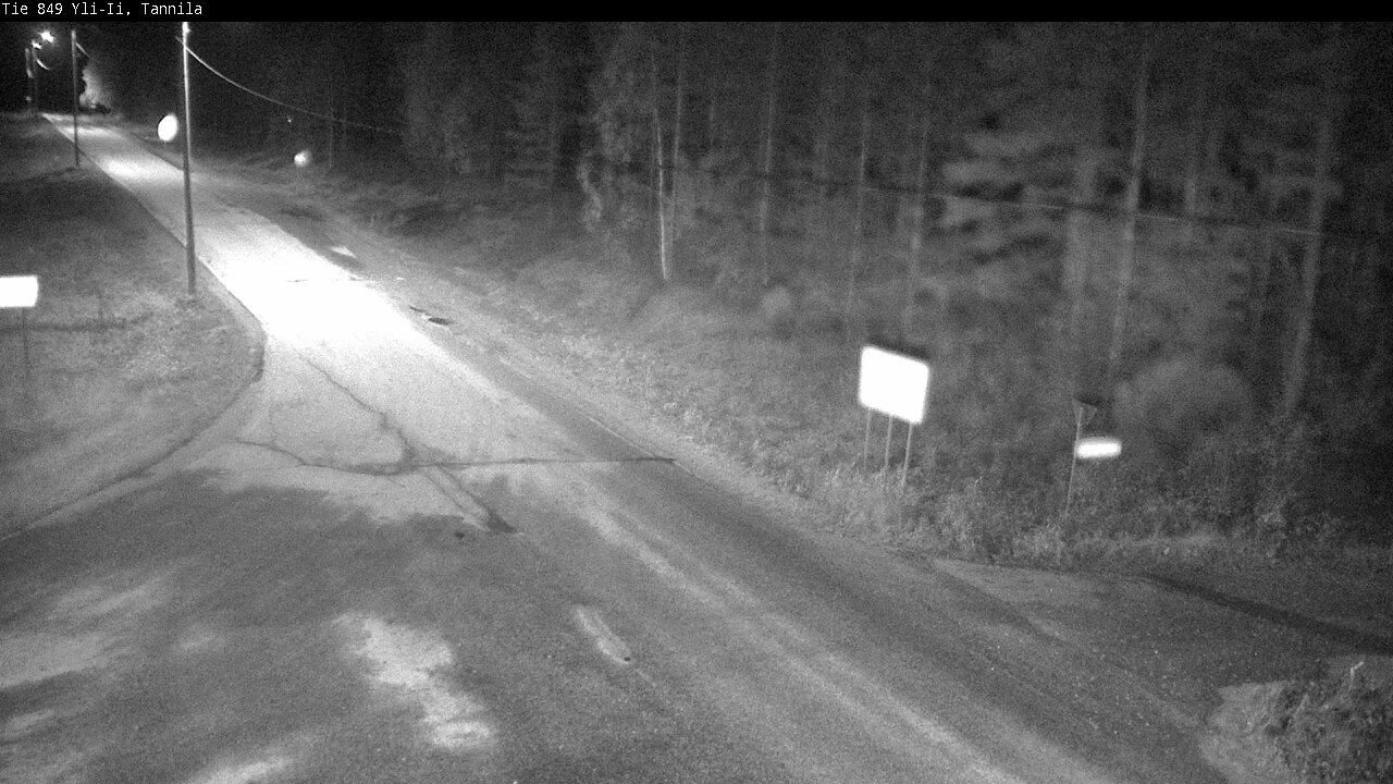 Weather Camera Image Väg 849 Yli-Ii, Tannila, Oulu, Pohjois-Pohjanmaa