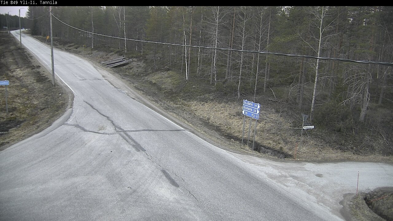 Kelikamerat Kuva Tie 849 Yli-Ii, Tannila, Oulu, Pohjois-Pohjanmaa