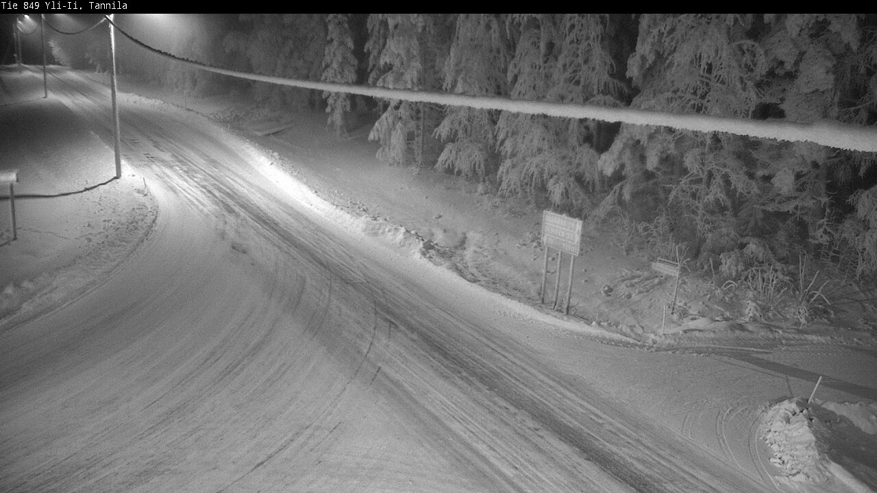 Weather Camera Image Road 849 Yli-Ii, Tannila, Oulu, Pohjois-Pohjanmaa