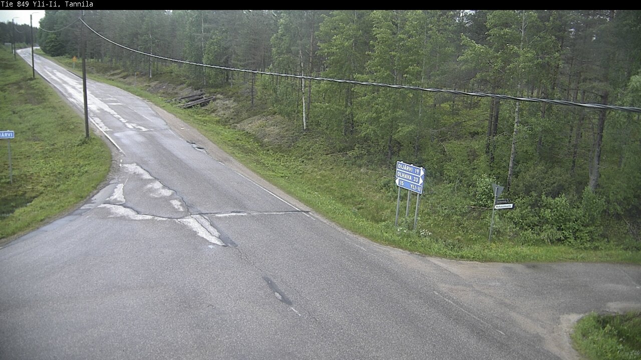 Kelikamerat Kuva Tie 849 Yli-Ii, Tannila, Oulu, Pohjois-Pohjanmaa
