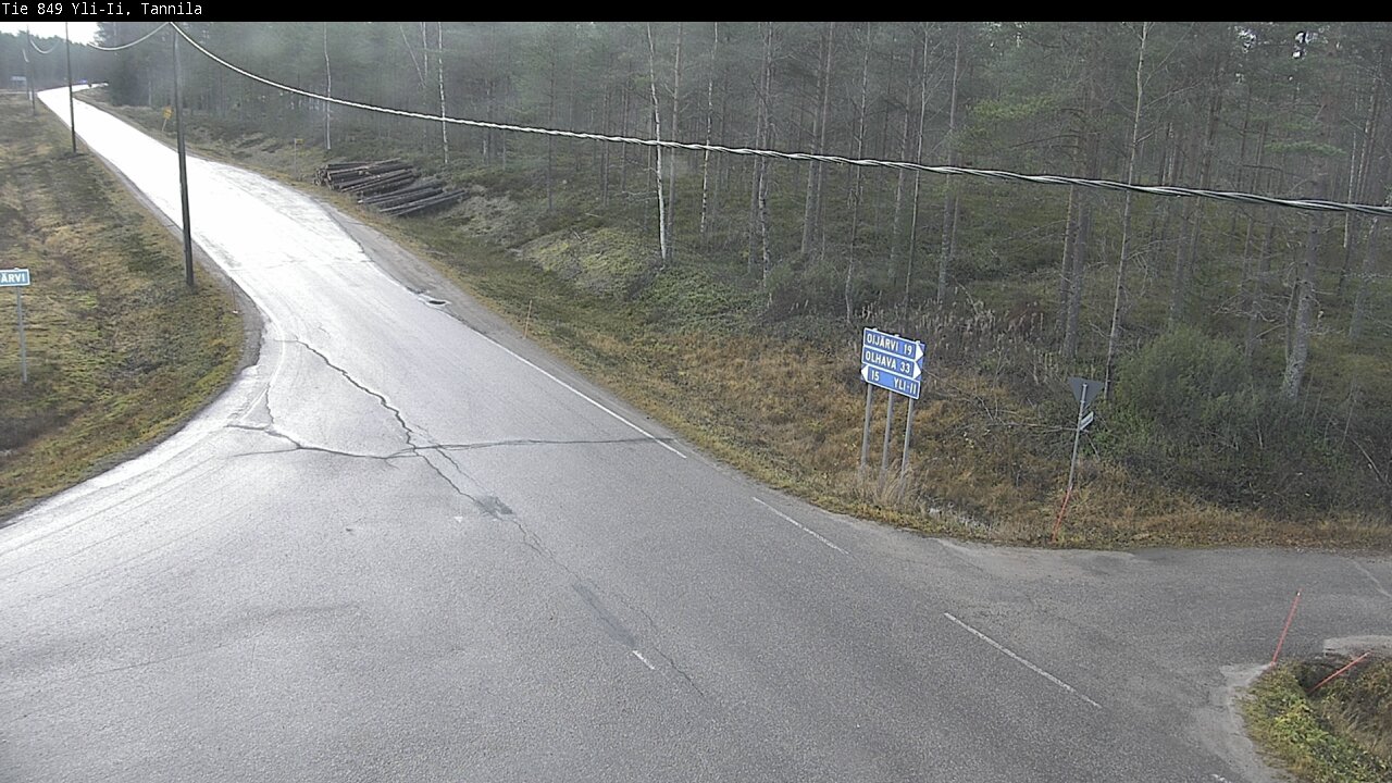 Kelikamerat Kuva Tie 849 Yli-Ii, Tannila, Oulu, Pohjois-Pohjanmaa