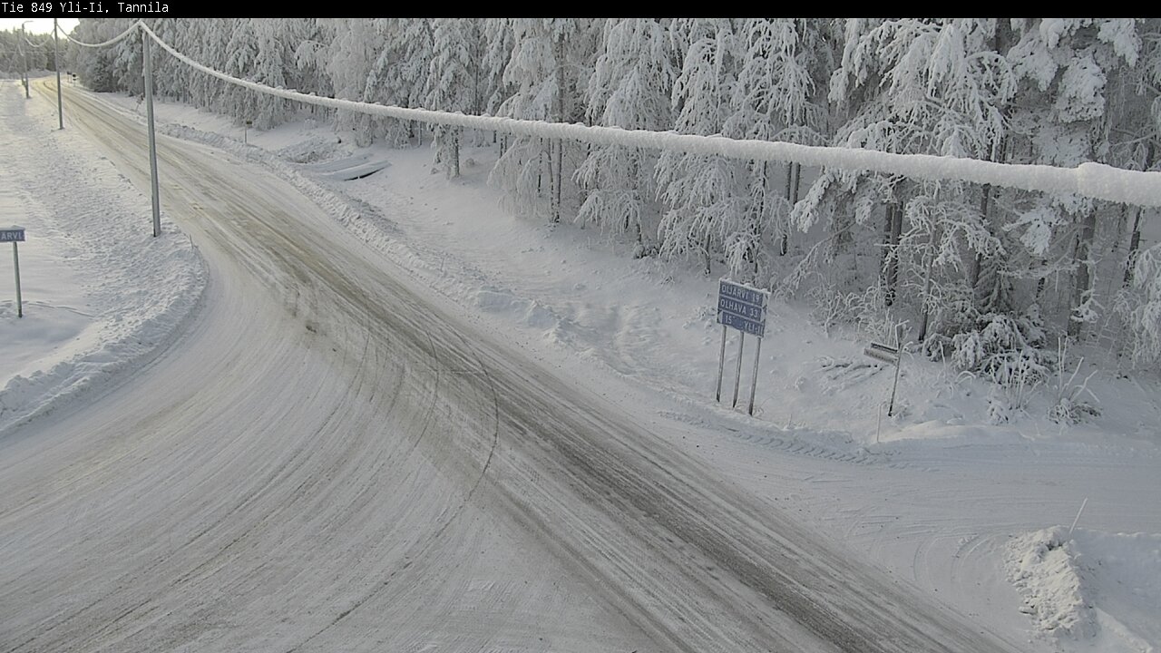 Kelikamerat Kuva Tie 849 Yli-Ii, Tannila, Oulu, Pohjois-Pohjanmaa