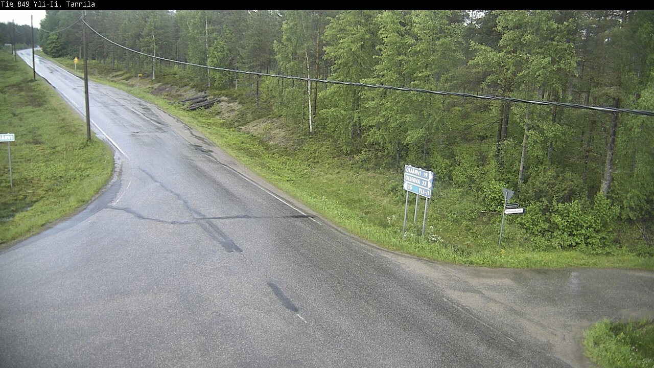 Kelikamerat Kuva Tie 849 Yli-Ii, Tannila, Oulu, Pohjois-Pohjanmaa