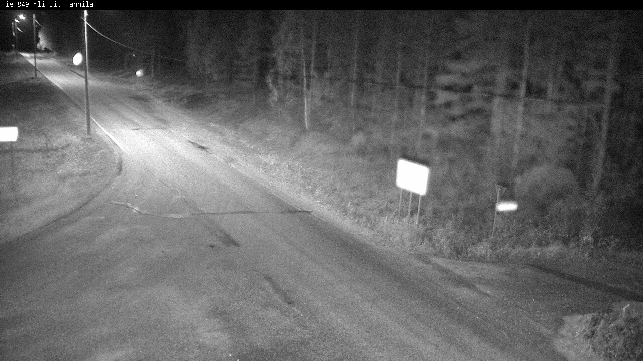 Weather Camera Image Väg 849 Yli-Ii, Tannila, Oulu, Pohjois-Pohjanmaa
