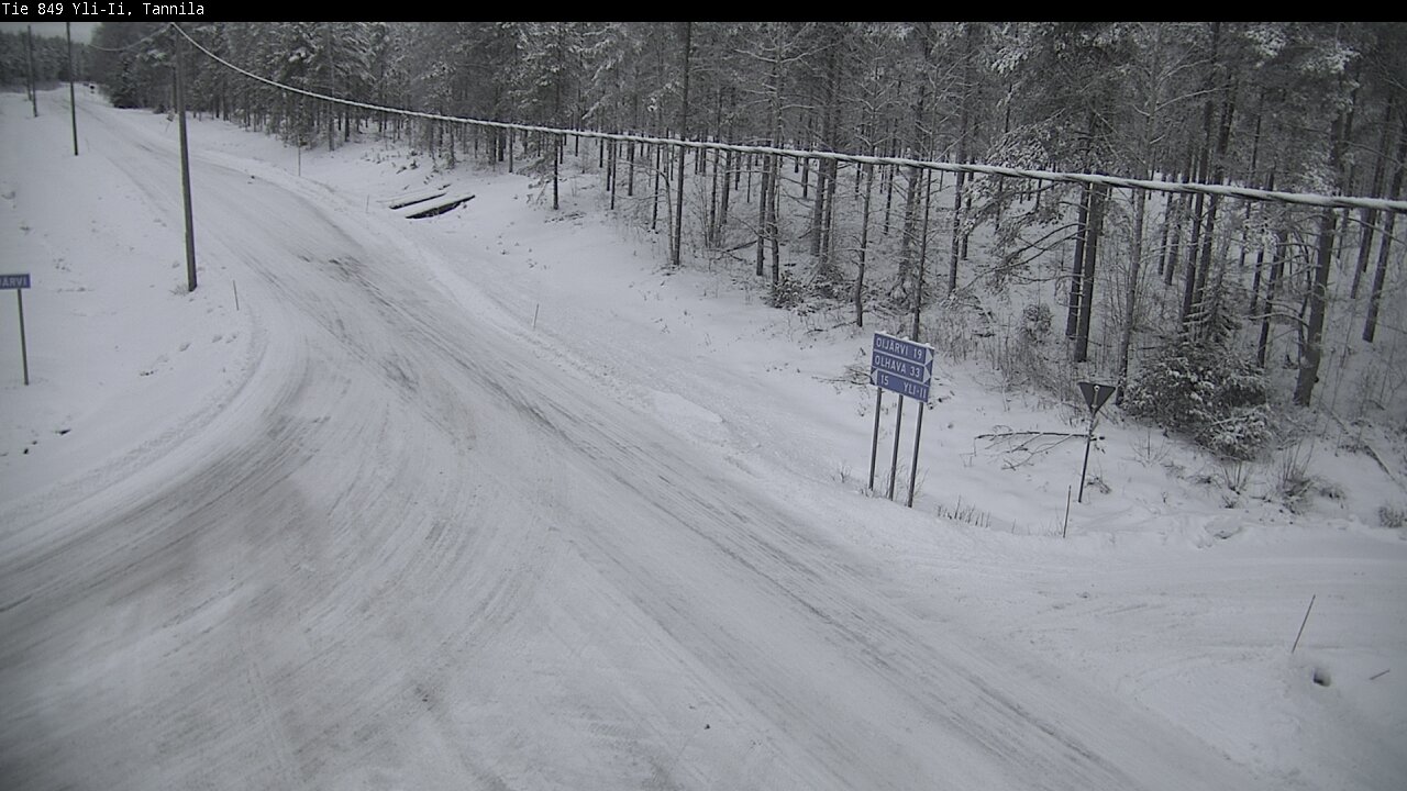 Kelikamerat Kuva Tie 849 Yli-Ii, Tannila, Oulu, Pohjois-Pohjanmaa