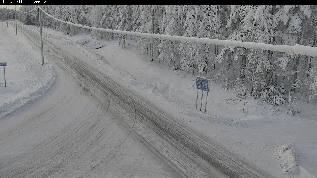 Kelikamerat Kuva Tie 849 Yli-Ii, Tannila, Oulu, Pohjois-Pohjanmaa
