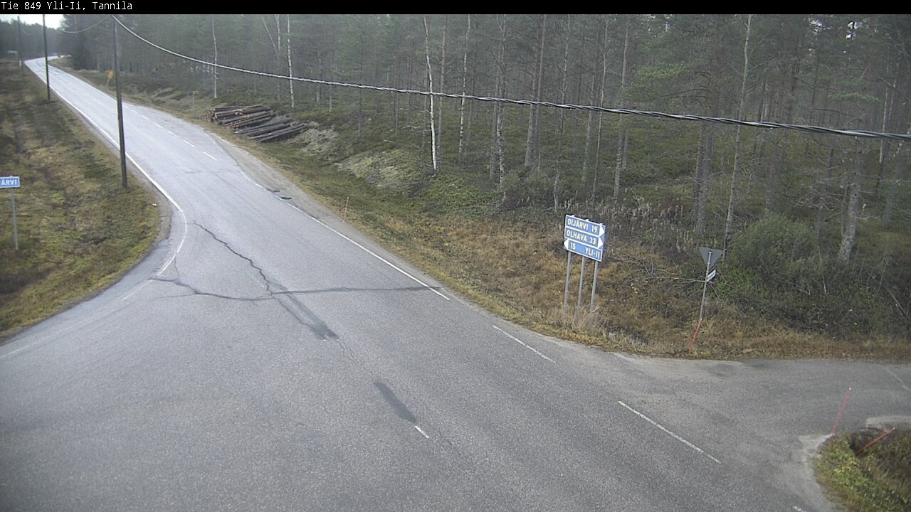 Kelikamerat Kuva Tie 849 Yli-Ii, Tannila, Oulu, Pohjois-Pohjanmaa