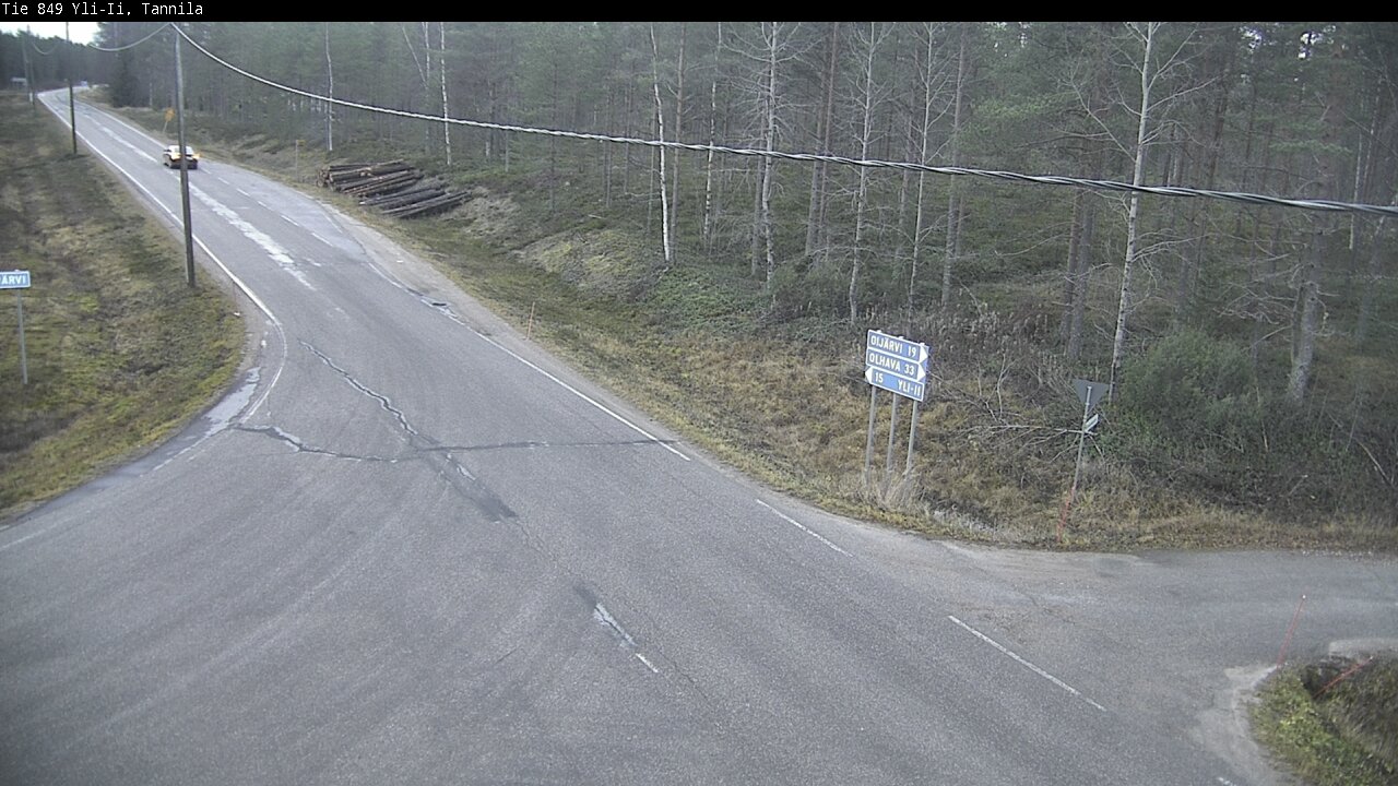 Kelikamerat Kuva Tie 849 Yli-Ii, Tannila, Oulu, Pohjois-Pohjanmaa