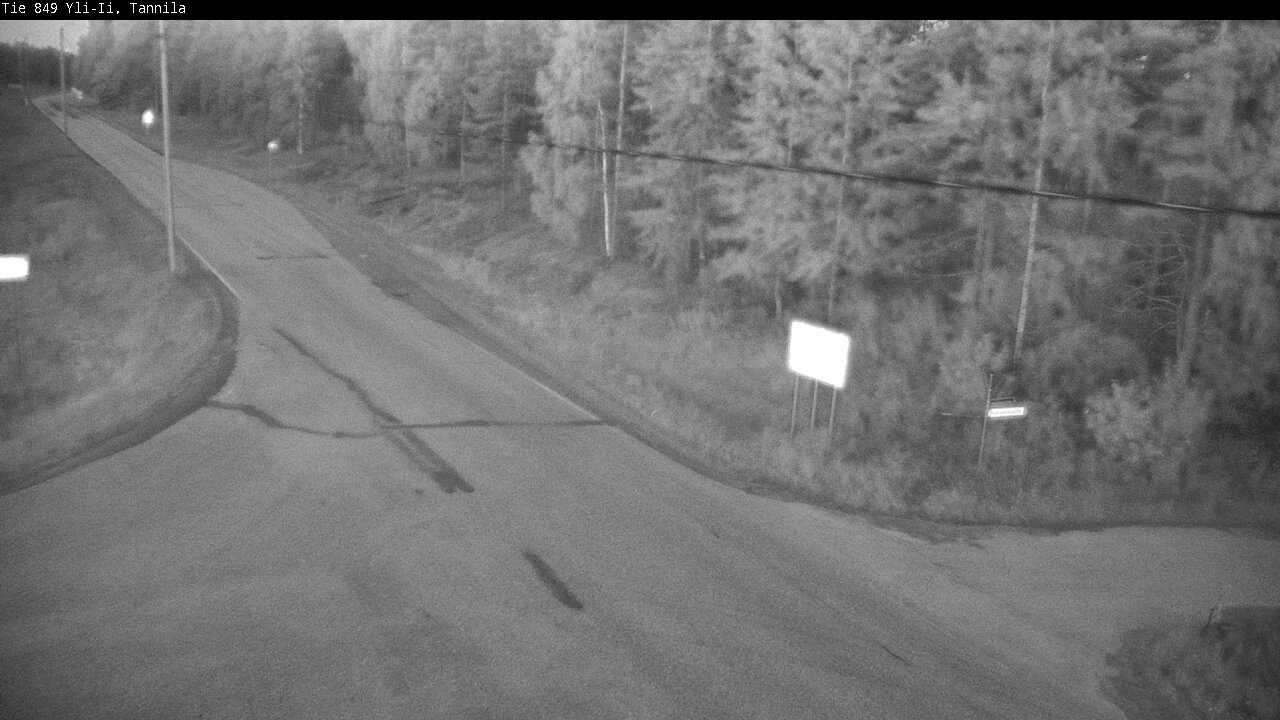 Weather Camera Image Road 849 Yli-Ii, Tannila, Oulu, Pohjois-Pohjanmaa