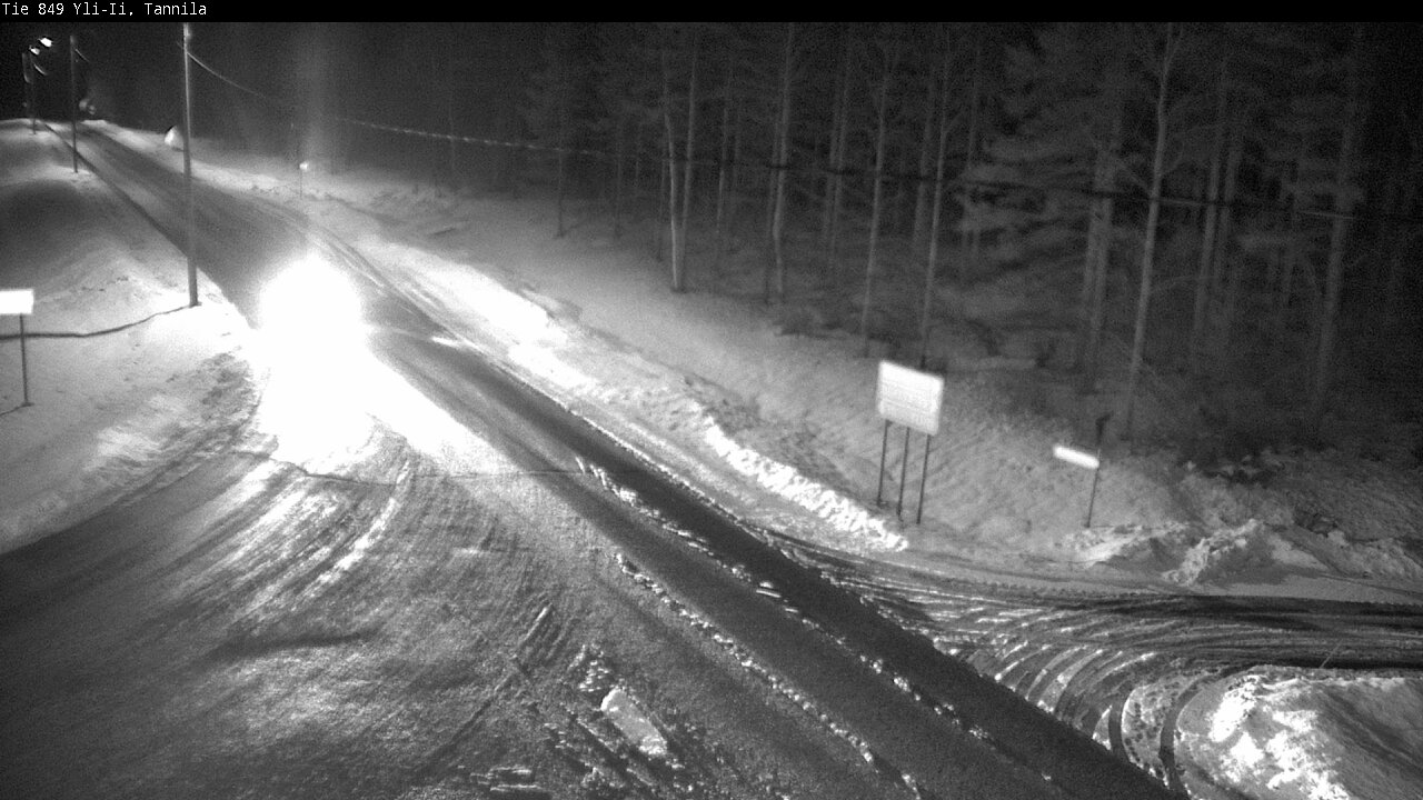 Weather Camera Image Road 849 Yli-Ii, Tannila, Oulu, Pohjois-Pohjanmaa