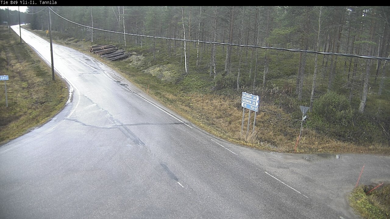 Kelikamerat Kuva Tie 849 Yli-Ii, Tannila, Oulu, Pohjois-Pohjanmaa