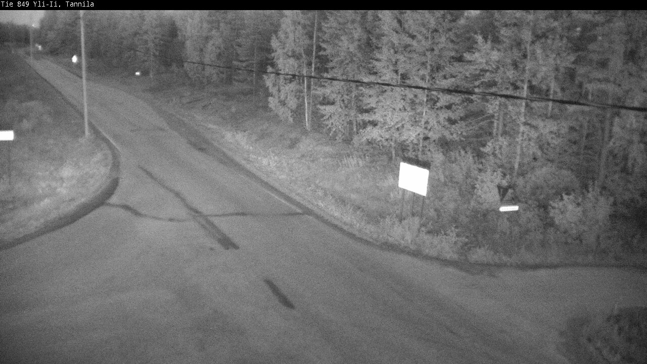 Weather Camera Image Road 849 Yli-Ii, Tannila, Oulu, Pohjois-Pohjanmaa
