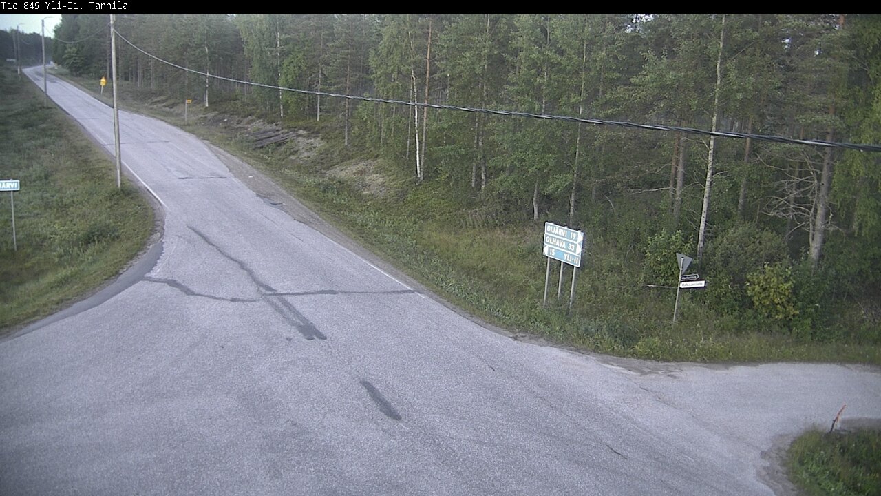 Kelikamerat Kuva Tie 849 Yli-Ii, Tannila, Oulu, Pohjois-Pohjanmaa
