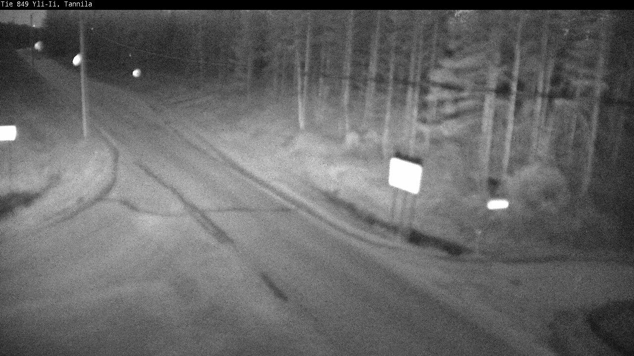 Weather Camera Image Road 849 Yli-Ii, Tannila, Oulu, Pohjois-Pohjanmaa