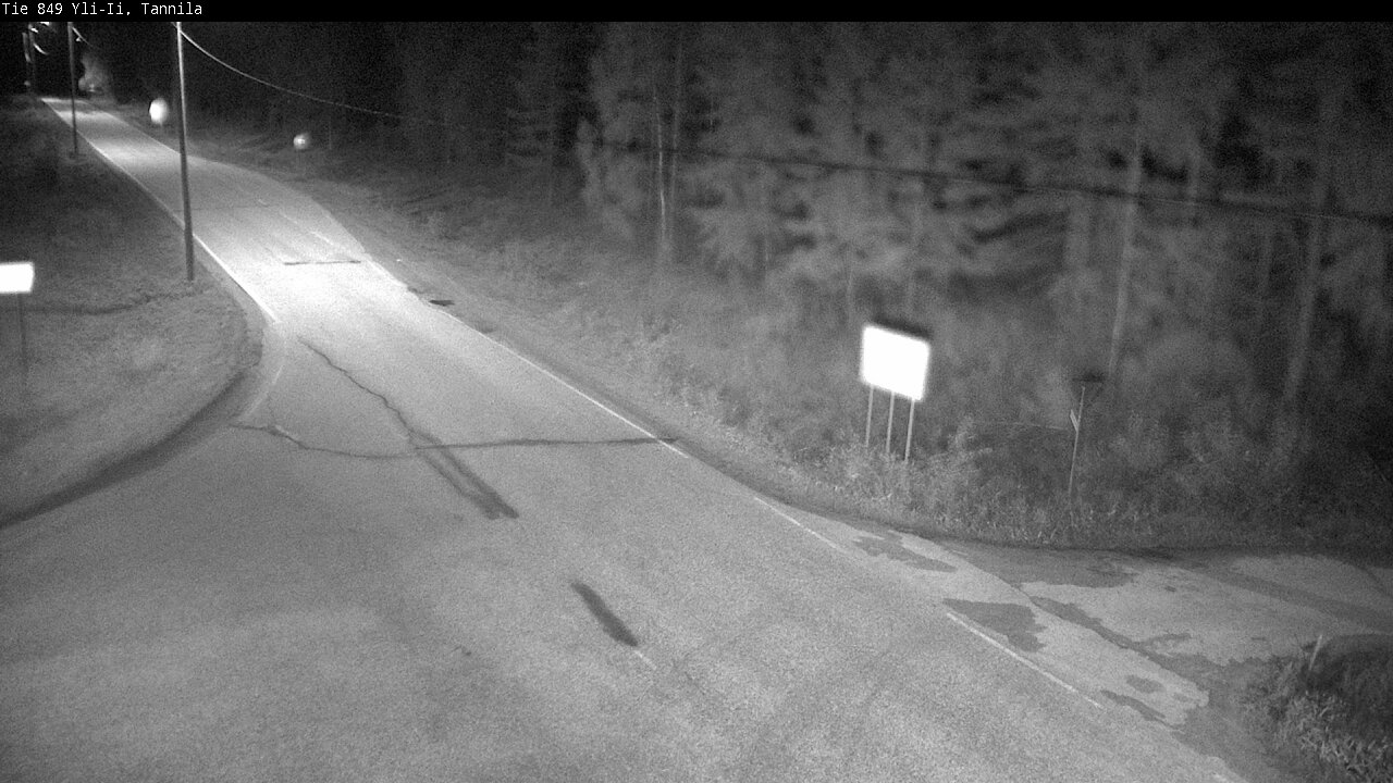 Weather Camera Image Road 849 Yli-Ii, Tannila, Oulu, Pohjois-Pohjanmaa