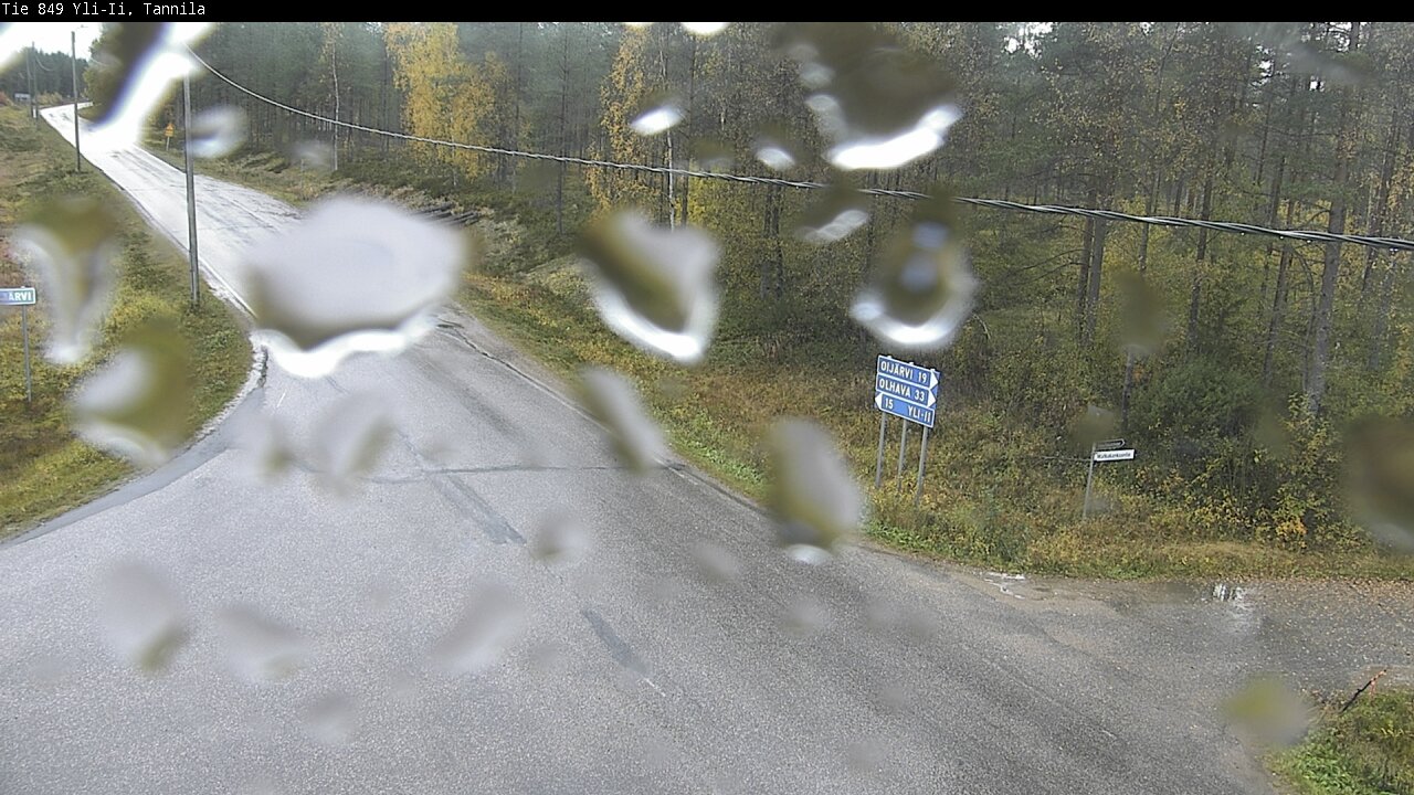 Weather Camera Image Väg 849 Yli-Ii, Tannila, Oulu, Pohjois-Pohjanmaa