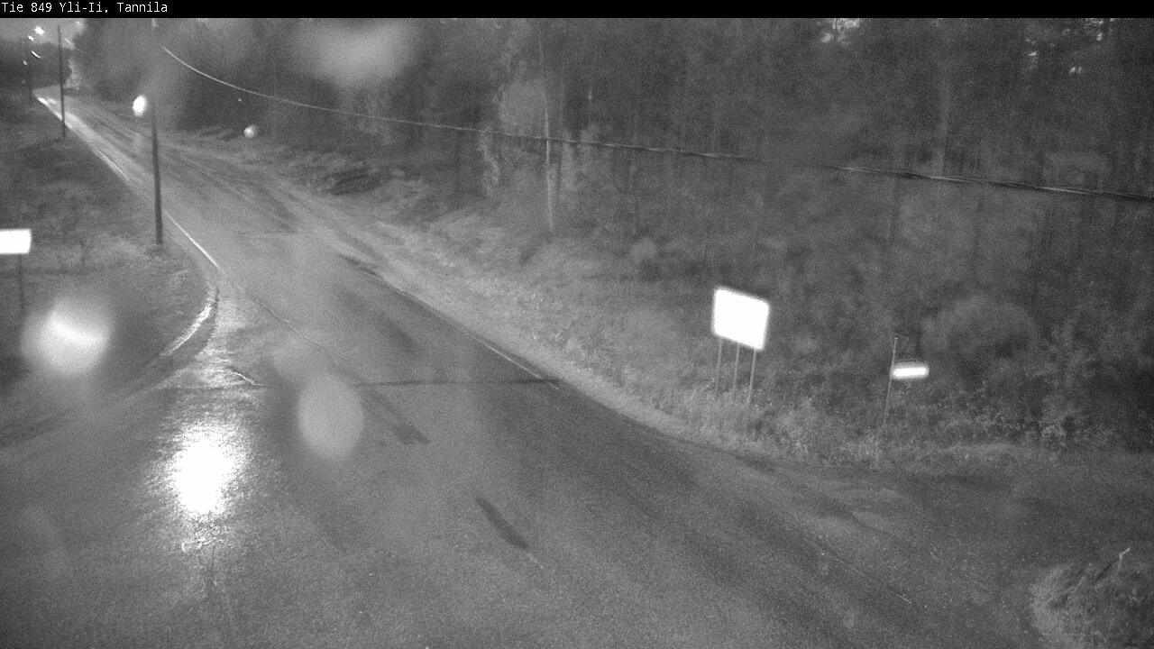 Weather Camera Image Väg 849 Yli-Ii, Tannila, Oulu, Pohjois-Pohjanmaa