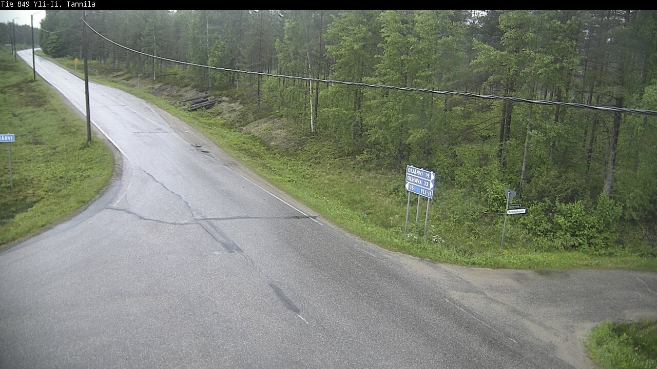 Kelikamerat Kuva Tie 849 Yli-Ii, Tannila, Oulu, Pohjois-Pohjanmaa