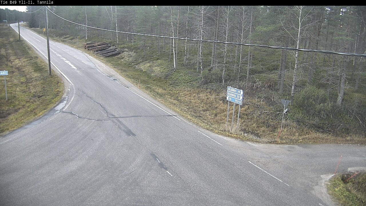 Kelikamerat Kuva Tie 849 Yli-Ii, Tannila, Oulu, Pohjois-Pohjanmaa