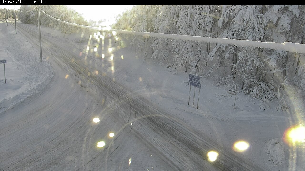 Kelikamerat Kuva Tie 849 Yli-Ii, Tannila, Oulu, Pohjois-Pohjanmaa