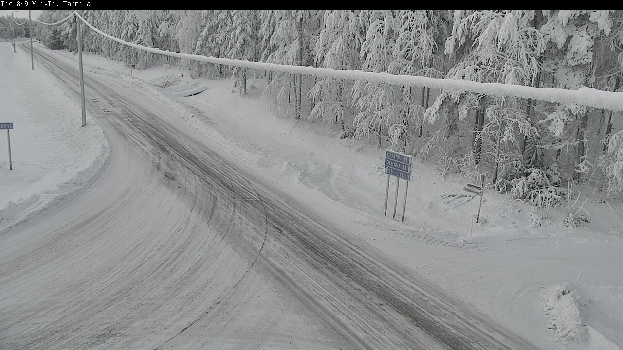 Kelikamerat Kuva Tie 849 Yli-Ii, Tannila, Oulu, Pohjois-Pohjanmaa