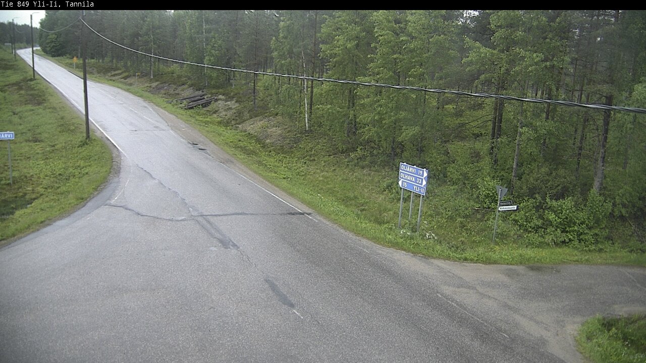Kelikamerat Kuva Tie 849 Yli-Ii, Tannila, Oulu, Pohjois-Pohjanmaa